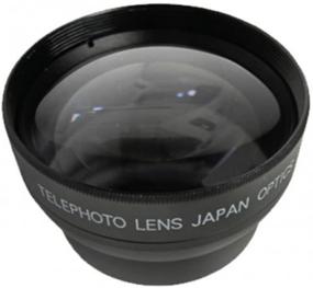 img 2 attached to 📸 43mm Telephoto Lens 2.2X + 43mm Wide Angle Lens 0.43X with Macro for Canon Vixia HF R80, HF R82, HF R800, HF R70, HF R72, HF R700, HF R30, HF R32, HFM40, HFM41, HFM50, HFM52, HFM400, HFM500 Camcorder