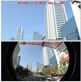 img 1 attached to 📸 43mm Telephoto Lens 2.2X + 43mm Wide Angle Lens 0.43X with Macro for Canon Vixia HF R80, HF R82, HF R800, HF R70, HF R72, HF R700, HF R30, HF R32, HFM40, HFM41, HFM50, HFM52, HFM400, HFM500 Camcorder