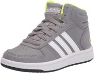 👟 adidas youth hoops black white girls' shoes - unisex stylish design logo