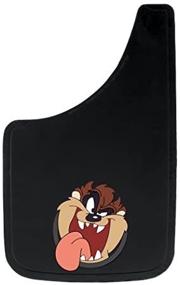 img 1 attached to 🚗 Plasticolor Taz Tazmanian Devil Mud Guard Set - Easy Fit, 15 x 9 inches (Pack of 2)
