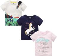 👚 mssmart girls' summer clothes toddler shirts - clothing logo