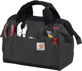 img 4 attached to 👜 Carhartt Trade Series Tool Bag – Medium Size (13-Inch) in Sleek Black