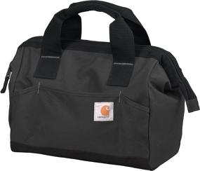 img 3 attached to 👜 Carhartt Trade Series Tool Bag – Medium Size (13-Inch) in Sleek Black