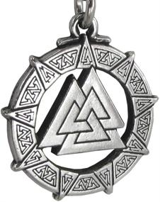 img 3 attached to Valknut Warrior's Knot 🔱 Pendant: Empowering Valkyrie Viking Necklace