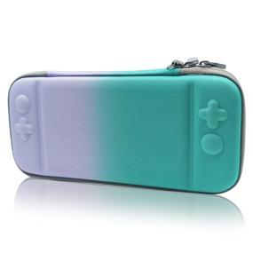 img 3 attached to 🎮 HPJYJ Carry Case for Nintendo Switch - Holds 10 Game Cartridges, Protective Bag for Nintendo Switch Console, Compatible with Switch Accessories