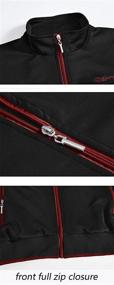 img 2 attached to YSENTO Men's Tracksuits Sports Sweatsuits: Ultimate Comfort with Full Zip Jackets & Athletic Pants, Featuring Zipper Pockets