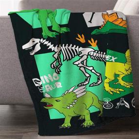 img 1 attached to Loong Design Dinosaur Blanket Travelling