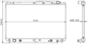 img 1 attached to 💨 Efficient Cooling Power: Denso 221-3109 Radiator for Optimal Performance