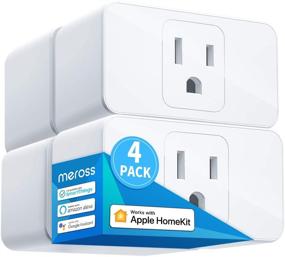 img 4 attached to Enhance Your Smart Home with the Meross Smart Plug HomeKit Pack