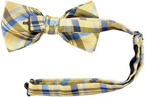 img 2 attached to 🌈 Trendy Tartan Plaid Woven Boys' Accessories by Spring Notion