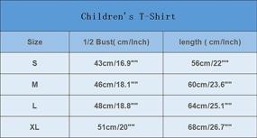 img 1 attached to 👕 Patterned Toddler Boys' Clothing: Kids T-Shirt with Graphics for Tops, Tees & Shirts