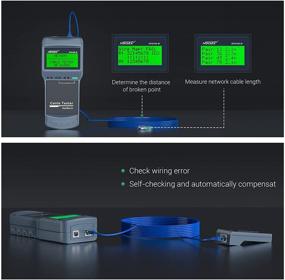 img 1 attached to 🌐 Enhance Network Testing Efficiency with NOYAFA NF 8108M Network Tester Length