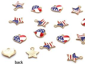 img 2 attached to American Patriotic Independence Ornament Decoration Beading & Jewelry Making