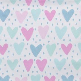 img 3 attached to 🛏️ Heart Sheet Multicolor Sleeping Partners - Kids' Home Store