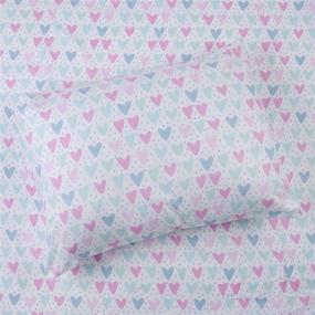 img 4 attached to 🛏️ Heart Sheet Multicolor Sleeping Partners - Kids' Home Store