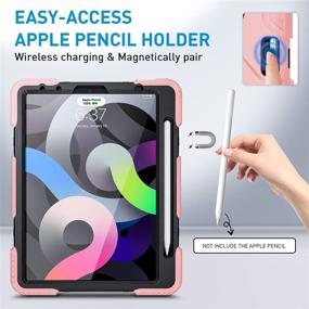 img 3 attached to GROLEOA IPad Air Generation 2020 Tablet Accessories