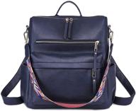 🎒 stylish convertible daypack designer shoulder women's handbags & wallets for fashion-forward backpacks logo