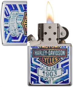 img 2 attached to 🔥 Zippo Harley-Davidson Lighter: A Perfect Blend of Style and Function