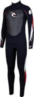 ultimate performance: rip curl dawn patrol back zip 3/2 gb wetsuit logo