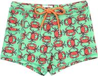 👦 kids euro swim shorties boys' clothing and swim by swimzip logo