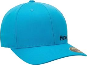 img 1 attached to 🧢 Hurley Men's One & Only Corp Flexfit Perma Curve Bill Baseball Hat - Ultimate Comfort and Style!