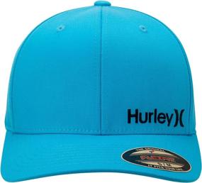 img 2 attached to 🧢 Hurley Men's One & Only Corp Flexfit Perma Curve Bill Baseball Hat - Ultimate Comfort and Style!