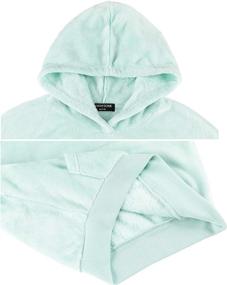 img 1 attached to 👚 ALWAYSONE Girls Oversize Sherpa Sweatshirt: Soft Fluffy Hoodie with Pocket, Fuzzy Fleece Pullover Coat for Ages 3-12 Years