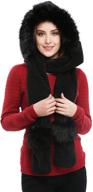 winter hooded headscarf neckwarmer for women - bellady accessories for scarves & wraps logo