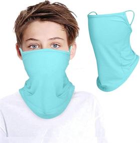 img 4 attached to Gaiter Loops Bandana Balaclava Boys' Protection Accessories