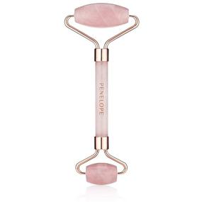 img 3 attached to 🌹 Penelope SkinCare Rose Quartz Face Roller: Authentic Stone Facial Roller for Skin Massage, Relaxation & Under Eye Care