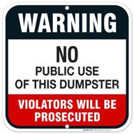 🚫 aluminum resistant dumpster violators prosecuted: ultimate protection logo