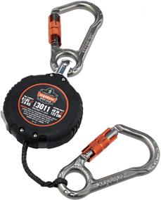 img 4 attached to Ergodyne 3011 Retractable Lanyard Carabiner