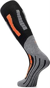 img 3 attached to 🧦 Winter Ski Socks: High Performance Merino Wool for Ultimate Warmth and Comfort - Ideal for Snowboarding, Skiing, and Outdoor Winter Activities - Men, Women, and Kids