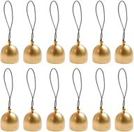 🔔 rmisodo 12 pieces christmas craft bell vintage copper bell mini jingle bell fengshui bell decorative bell ornament for wind chimes making dog cat training christmas party festival decoration" – "rmisodo 12-piece christmas craft bell set: vintage copper mini jingle bell fengshui décor for wind chimes, dog & cat training, christmas parties, festive ornaments logo