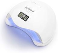 💅 36w sunuv nail dryer sun5 - uv led nail lamp with 4 timers for gel polish logo