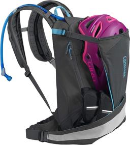 img 2 attached to CamelBak L.U.X.E. LR 14 🎒 100 oz Hydration Pack, Charcoal/Silver, One Size