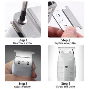 img 3 attached to Adjustable Clippers Trimmer Replacement Cordless