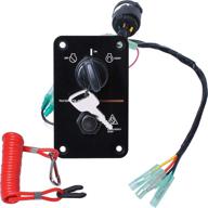 🚀 atfwel single engine key switch panel assembly on-off-start 704 control box for yamaha outboard yacht 704-82570-12-00 704-82570-08-00 логотип