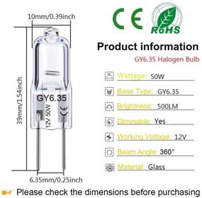 img 3 attached to Dimmable GY6 35 Halogen Capsule - 2700K to 3000K