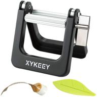 👉 xykeey big metal tube squeezer - efficient toothpaste paint tube wringer, save toothpaste, creams, paint, hair color, cosmetics, ointments, tomato paste and more... (black) logo