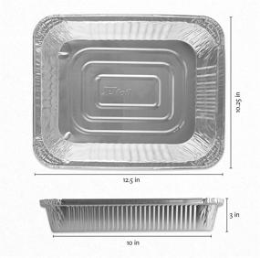 img 2 attached to Plasticpro Одноразовые алюминиевые формы для выпечки на пару