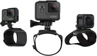 📷 gopro ремень - идеальное крепление для рук, запястий, рук и ног для камер gopro (официальное крепление gopro) логотип