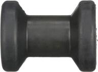 🚤 attwood boat trailer rubber keel roller, black, 4" - premium performance & ultimate durability for smooth boat trailering логотип