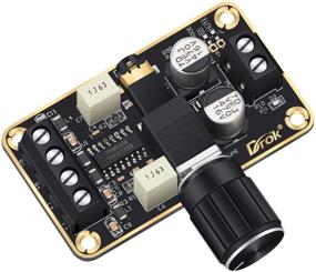 img 4 attached to 🔊 DROK PAM8406 5W+5W Mini Audio Amplifier Board, 2.0 Dual Channel Class D Amp Module for DIY Speaker Sound System, DC 5V Digital Stereo Power Amplify