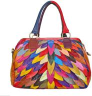 👜 stylish sibalasi multicolor leather designer women's handbags & wallets - vibrant totes for fashionable women logo