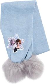 img 2 attached to Disney Girls' Insulated Snow Glove Set – Minnie Mouse/Frozen Winter Hat, Scarf, Mittens/Gloves (Toddler/Little Kid) - Enhanced SEO