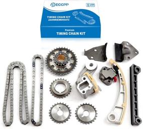 img 4 attached to 🕰️ High-Quality ECCPP Timing Chain Kit for Chevy Tracker/Suzuki Aerio/Esteem/Sidekick/SX4/Vitara 1.8L-2.3L (1999-2003) - TK8004M389