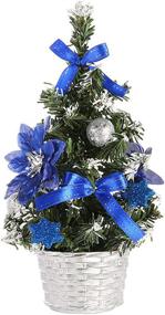 img 4 attached to Artificial Christmas Tabletop Ornaments Decoration Seasonal Decor and Trees