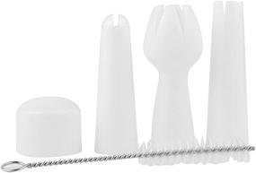 img 1 attached to Zidion Professional-Grade Aluminum Whipped Cream Dispenser - Heavy-Duty Cream Whipper with Three (3) Nozzles