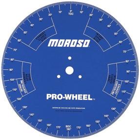 img 1 attached to 🎯 Maximum Precision with Moroso 62191 18&#34; Degree Wheel - Accurate Engine Timing Tool